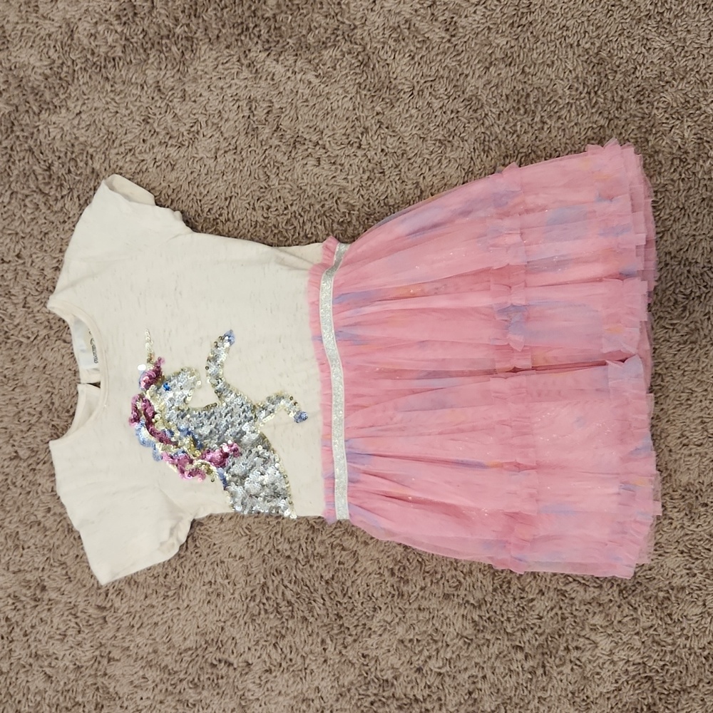 Unicorn dress with vest